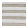 Olivia serviette en coton 40x40 cm, Off White-Linen