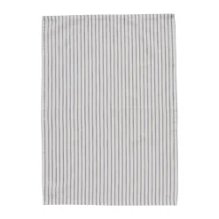 Olivia torchon de cuisine à rayures fines 50x70 cm, Off White-Linen