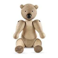 Ours en bois Liliput Kay Bojesen, Chêne non traité, érable non traité