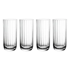Pack de 4 verres à longdrink Rose Garden 45 cl, Transparent