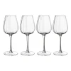 Pack de 4 verres à vin Rose Garden 43 cl, Transparent