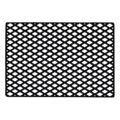 Paillasson Black grid, 60x90 cm