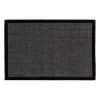 Paillasson en sisal noir Jenny, 60x90 cm