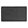 Paillasson en sisal noir Jenny, 70x120 cm