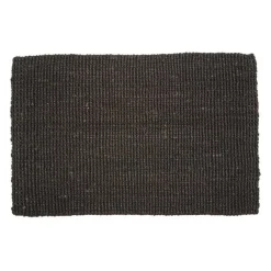 Paillasson Jute noir, 60x90 cm