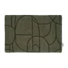Paillasson Modern Abstract 60x90 cm, Vert