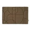 Paillasson Modern Abstract 60x90 cm, Marron