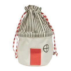 Panier de rangement Koya small, Rouge cerise