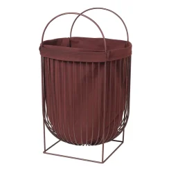 Panier à linge Arild, Puce Aubergine