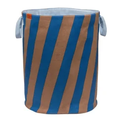 Panier à linge Nova Arte 40x40x50 cm, Cobalt-blush