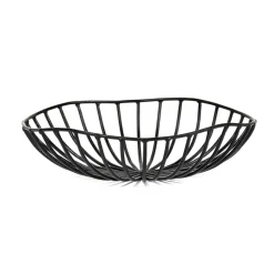 Panier à pain Catu 20 cm, Noir