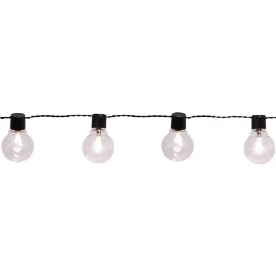 Partaj guirlande lumineuse, Noir