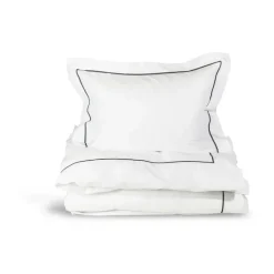 Parure de lit Carl 150x210 cm, Blanc
