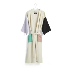 Peignoir Waffle, Off white-multi one size