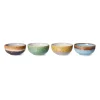 Petit bol 70's lot de 4, Multi