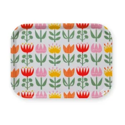 Petit plateau Tulip 20x27 cm, Multi