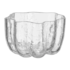 Photophore Crackle 5,8 cm, Transparent