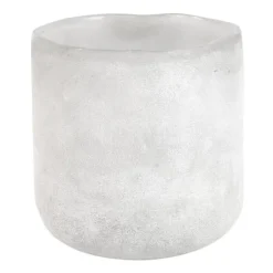 Photophore Halde 10 cm, Blanc