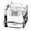 Photophore Ice cube 70 mm, Transparent