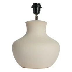Pied de lampe Mia 31 cm, White-ivory