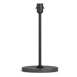 Pied pour lampe Common 39 cm, Soft black-black terrazzo