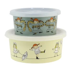 Pippi Cirkus Snackbox, lot de 2, Multicolore