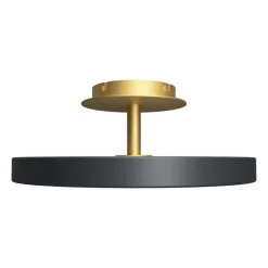 Plafonnier Asteria Up moyen, Anthracite grey