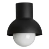 Plafonnier Down, Noir