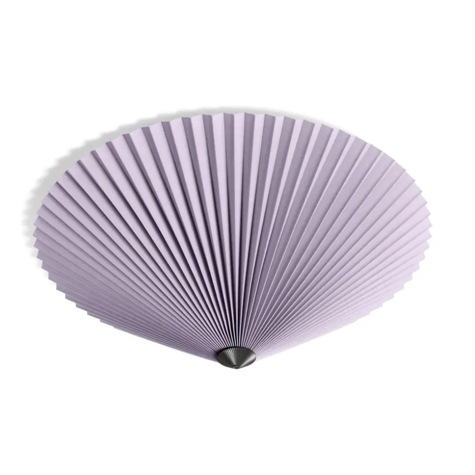 Plafonnier Matin flush mount Ø50 cm, Lavender shade