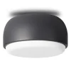 Plafonnier Over Me Ø20 cm, Gris foncé