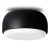 Plafonnier Over Me Ø20 cm, Noir mat