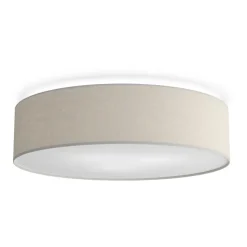 Plafonnier Soft Ø60 cm, Laine blanche