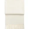 Plaid Elvang Luxury, blanc cassé