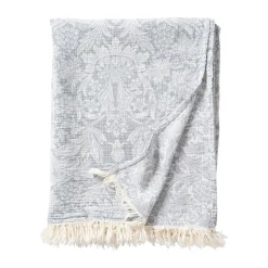 Plaid en coton Sunflower 140x200 cm, Dark denim
