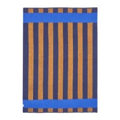 Plaid en laine Aisles 130x180 cm, Bleu