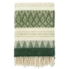 Plaid en laine Freja, Wood