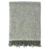 Plaid en laine Sandstone 130x180 cm, Khaki vert
