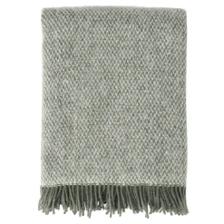 Plaid en laine Sandstone 130x180 cm, Khaki vert