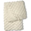 Plaid Gems 130 x 170cm, Blanc