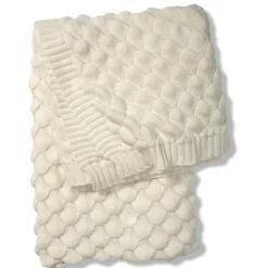 Plaid Gems 130 x 170cm, Blanc
