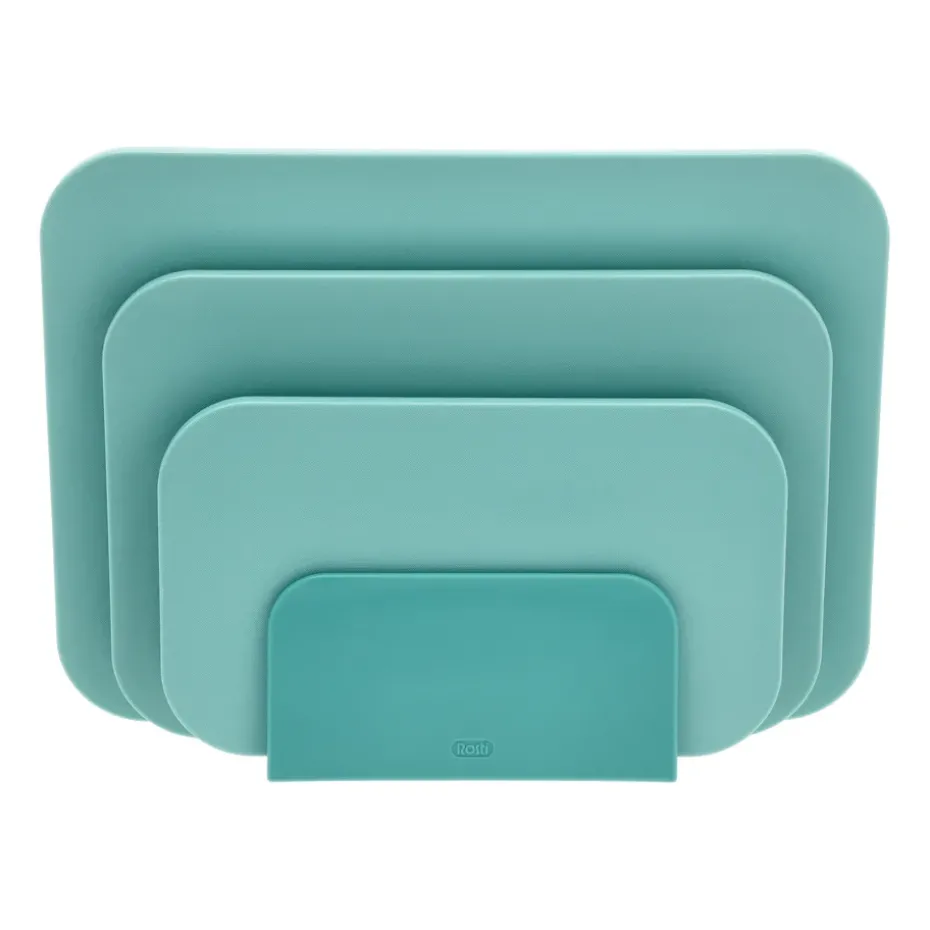 Planche à découper Choptima, set de 3 pièces et support, Nordic green