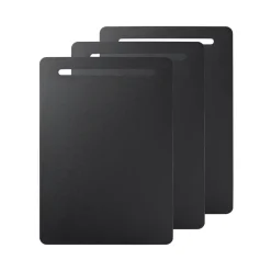 Planche à découper Functional Form Lot de 3, Noir