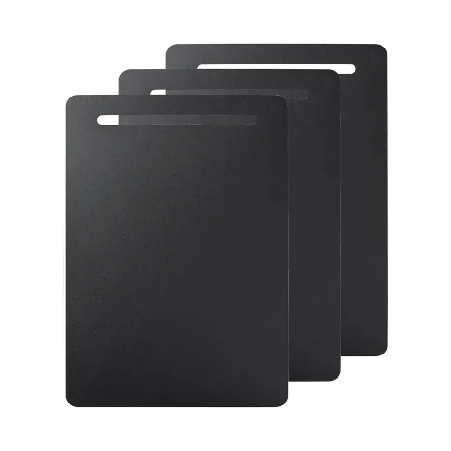Planche à découper Functional Form Lot de 3, Noir