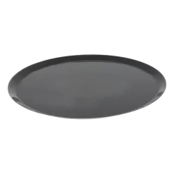 Plaque à pizza en acier carbone De Buyer, Ø32 cm