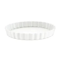 Plat à tarte blanc Pillivuyt, Ø : 25 cm