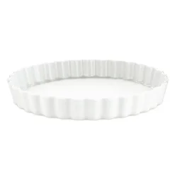 Plat à tarte blanc Pillivuyt, Ø : 27,5 cm