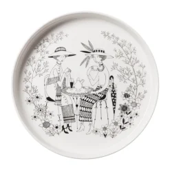 Plat à tarte Emilia Ø28 cm, Noir-blanc