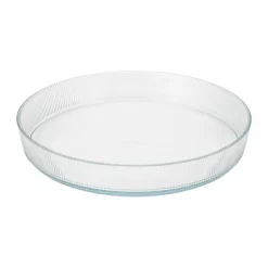 Plat allant au four Pilastro transparent, Ø28 cm