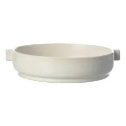 Plat avec anse Ernst Ø25 cm, Blanc sable