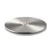 Plat à bougie ester & erik Ø12 cm mat, Argenté